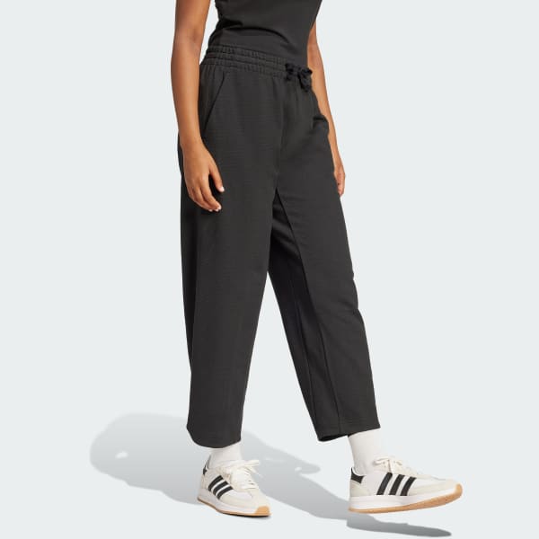 Black ALL SZN Cloud Jersey Barrel Leg Pants