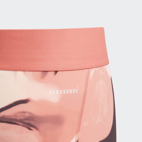 Pink Alphaskin AEROREADY Printed Tights