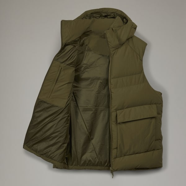 Vert Doudoune sans manches Y-3 Classic Puffy