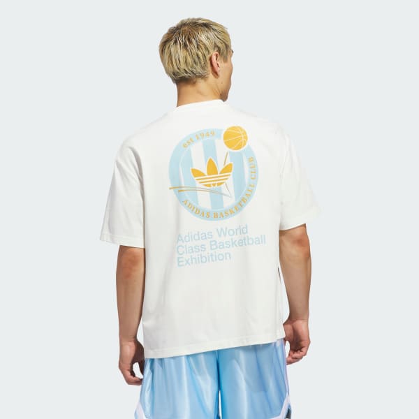 White Originals Basketball Crest Tee