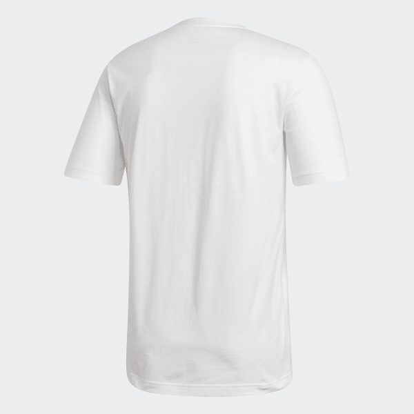 Blanco Polera Essentials Linear Logo