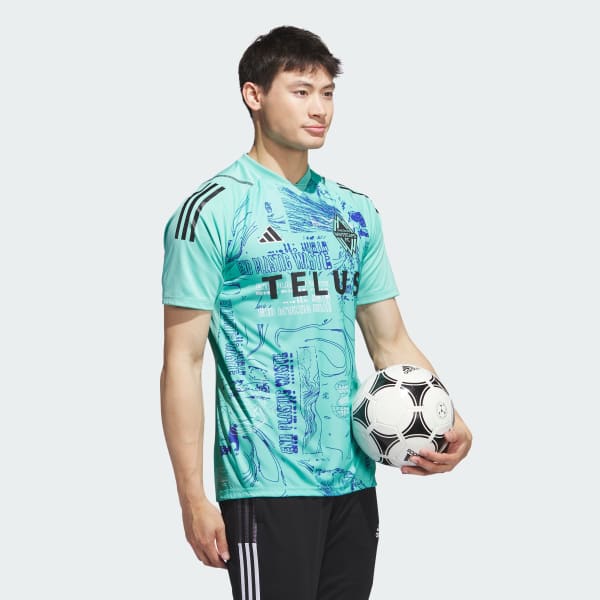 adidas Vancouver Whitecaps Tiro Graphic Jersey Green Free Shipping