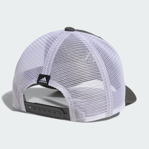 adidas Structured Trucker Hat - Grey | Free Shipping with