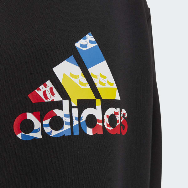 Black adidas x Classic LEGO® Crew Sweatshirt and Pants Set UB236