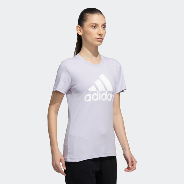 Purple ESSENTIALS BIG LOGO TEE