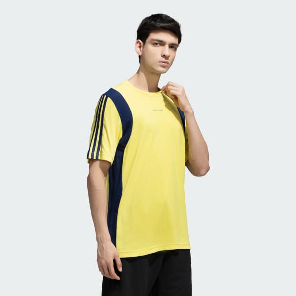Yellow adidas Sportswear Jersey Tee