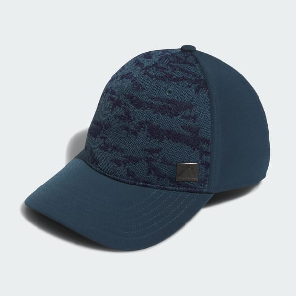 Turquoise Jacquard 5-Panel Hat