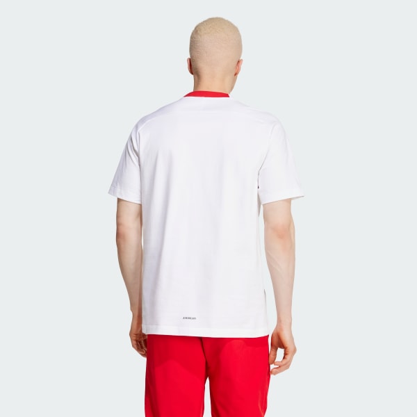 White Poland adidas Z.N.E. T-Shirt