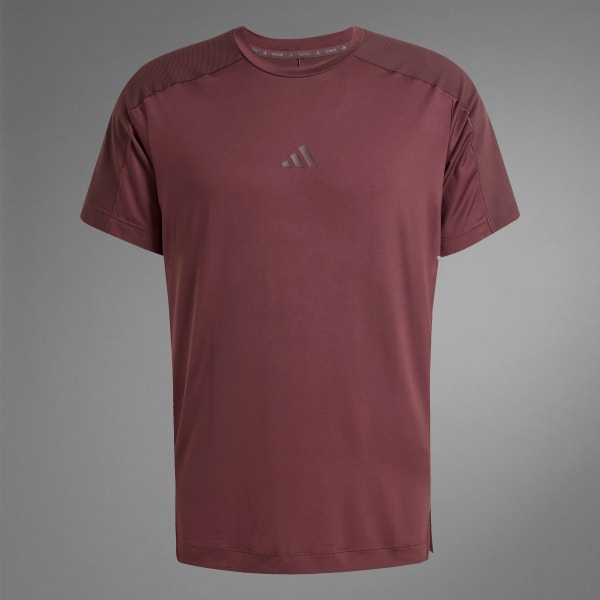 adidas Puremotion Tee - Burgundy | Free Shipping with