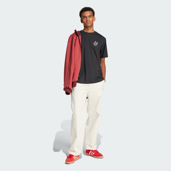 Đen Áo Thun adidas Originals