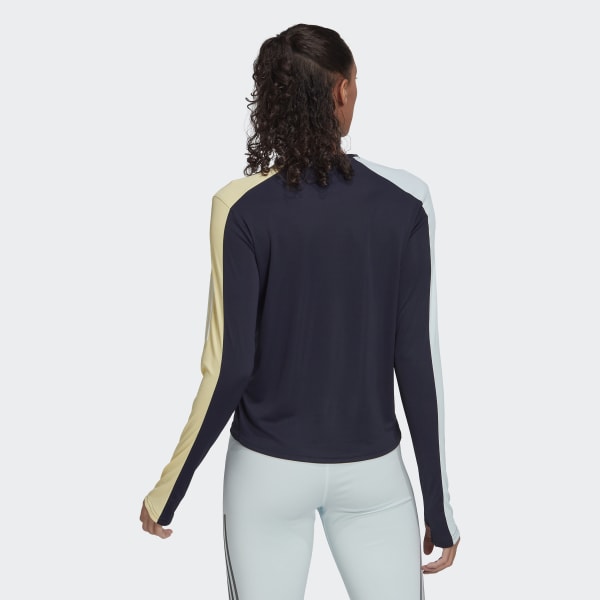 Bla Own the Run Colorblock Long Sleeve Running Tee C6410