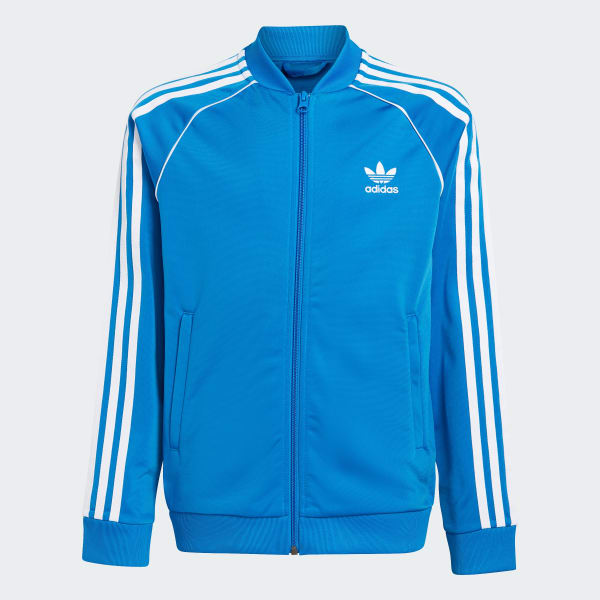 Mau-xanh-da-troi Track jacket SST Adicolor