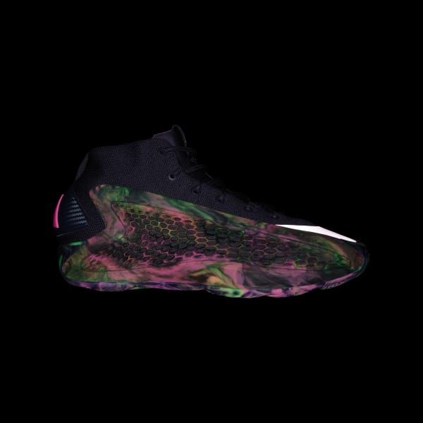 adidas Anthony Edwards Mid Basketball Shoes Purple adidas