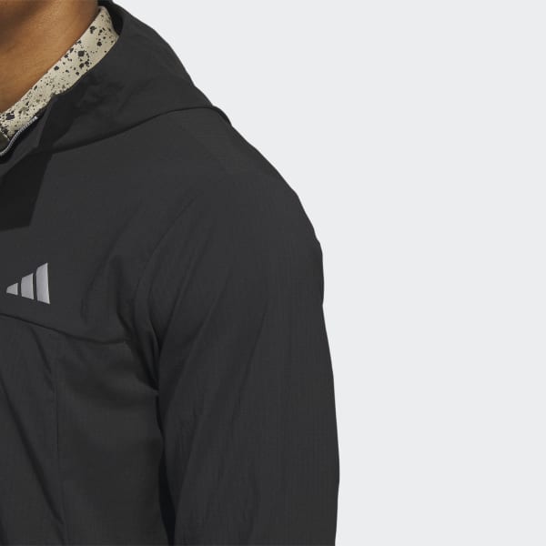 Svart Ripstop 1/4-Zip Golf Hoodie