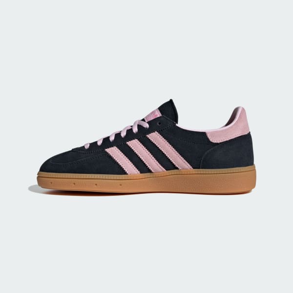 Adidas pink shop black shoes