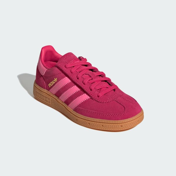 Rozowy Buty Handball Spezial Comfort Closure Elastic Lace Kids
