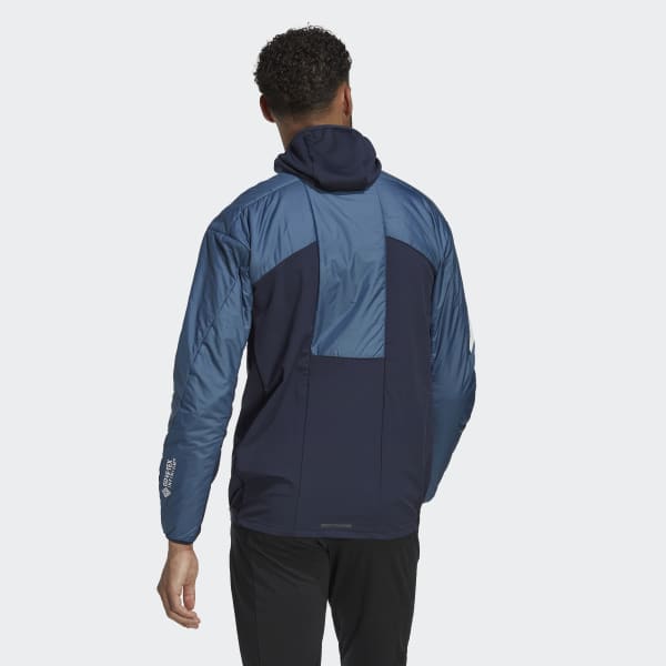 Niebieski Terrex Skyclimb Gore Hybrid Insulation Ski Touring Jacket A8880