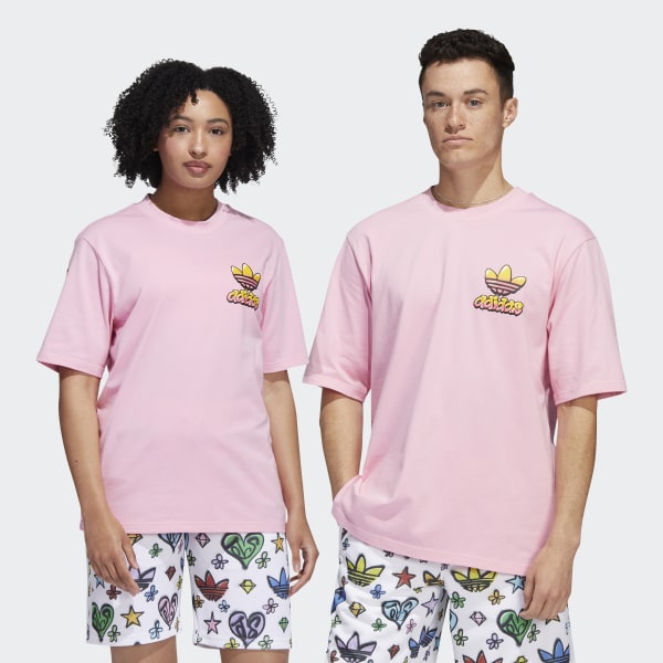 Rozowy Jeremy Scott Tee (uniseks)