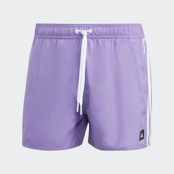 Lila 3-Stripes CLX Swim Shorts