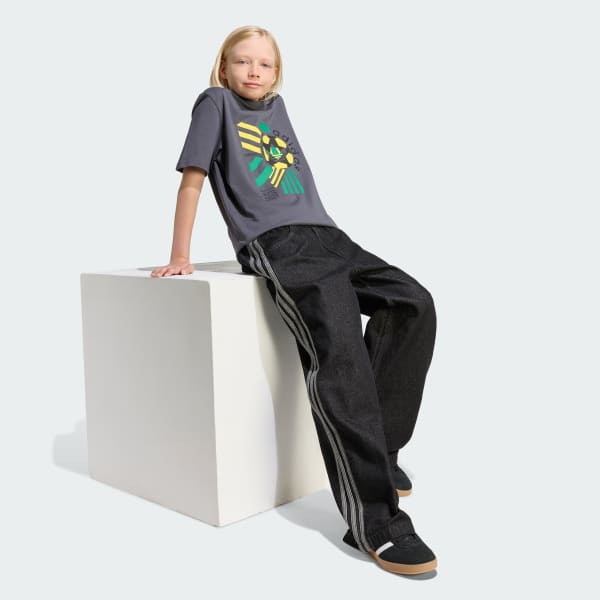 Grey LOOSE GRAPHIC T-SHIRT