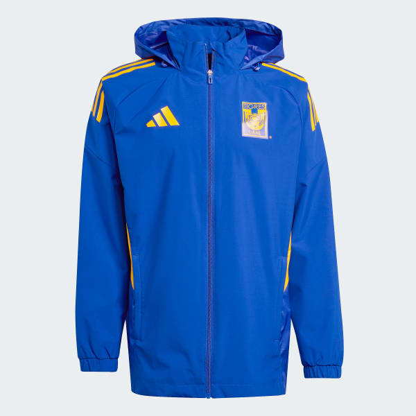 Azul Chamarra All-Weather Tigres UANL Tiro 25 Competition
