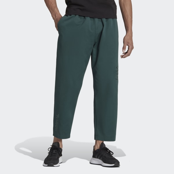 Zielony Graphics Campus Chino Tracksuit Bottoms Z4833