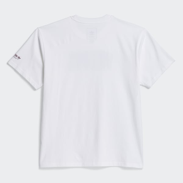White Flipped Adi T-Shirt (Gender Neutral) C8950