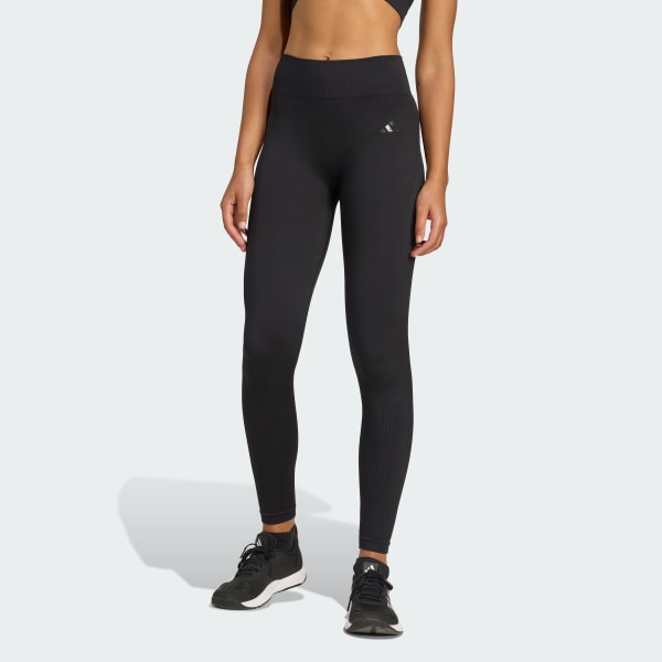 Zwart Workout Essentials Knit Lange Legging
