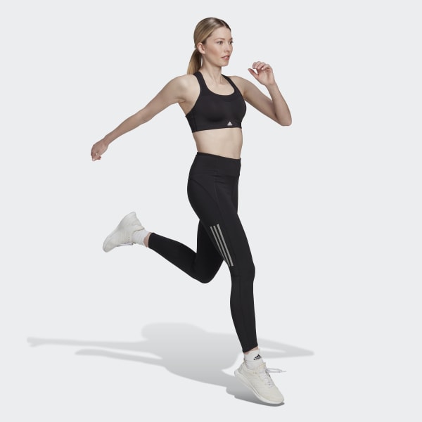 Μαύρο Own the Run Winter Running Leggings CM673