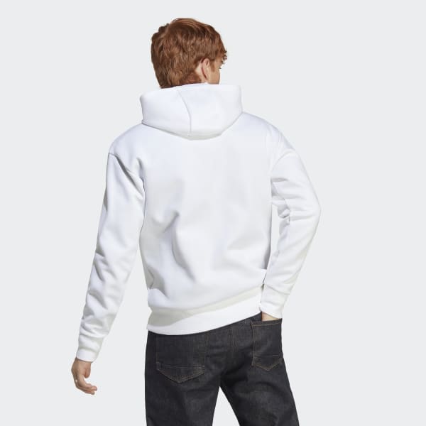 White Future Icons Badge of Sport Hoodie