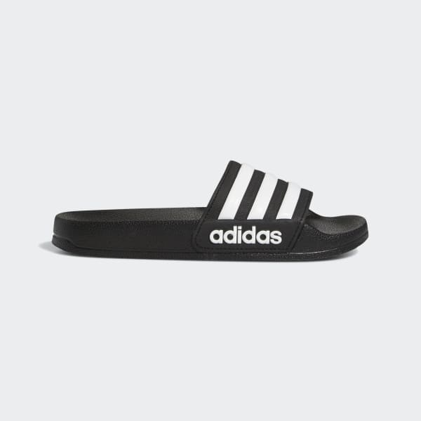 Zwart ADILETTE SHOWER SLIPPERS