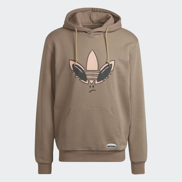 Καφέ R.Y.V. Alien Graphic Hoodie MCD09