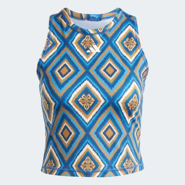 Azul Camiseta sin Mangas de Entrenamiento adidas x FARM Rio