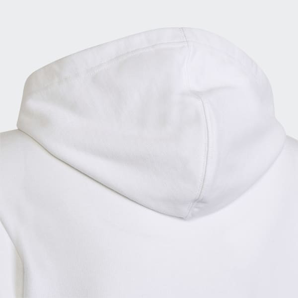 Branco Camisola com Capuz V2082