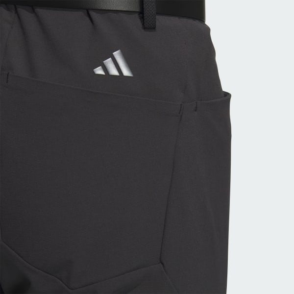 L 82cm 黒総柄◇未使用 定価12,100円 adidas GOLF 春夏