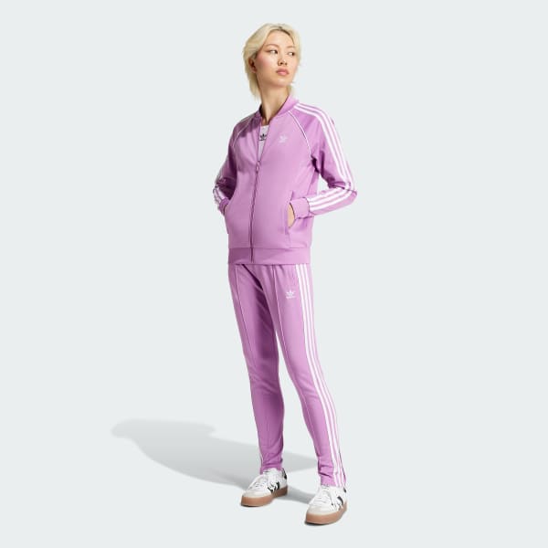 Purple Adicolor Classics SST Track Top
