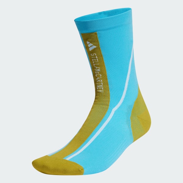 Turquoise adidas by Stella McCartney Crew Socks