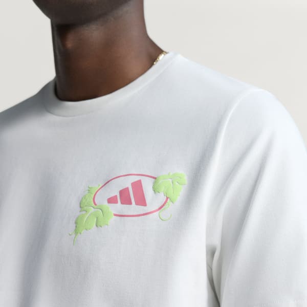 Hvid T-shirt med Wiesn-grafik