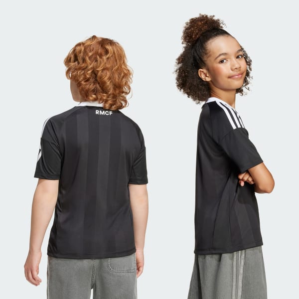 Preto Camisola do Terceiro Equipamento de Guarda-redes 25/26 do Real Madrid - Criança