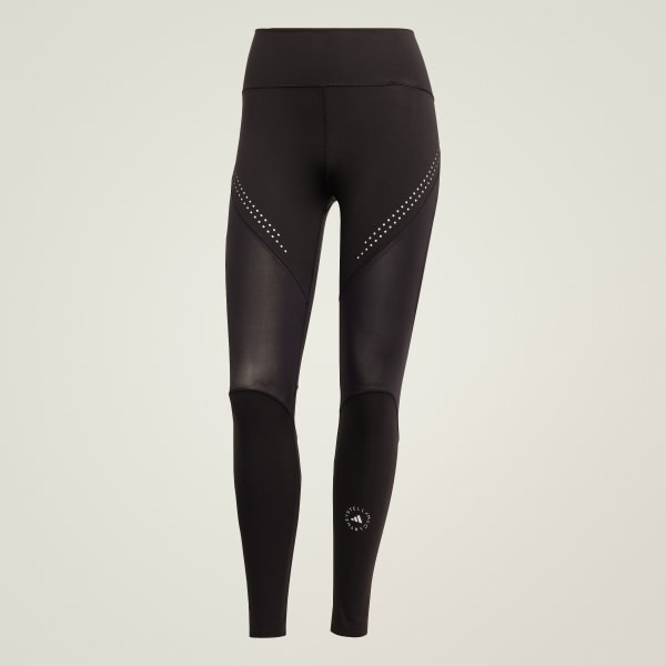 Svart adidas by Stella McCartney TruePurpose Optime Training 7/8 Tights