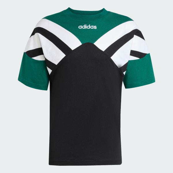 archive T-shits リブ Camiseta Archive Cutline - Preto adidas | adidas Brasil