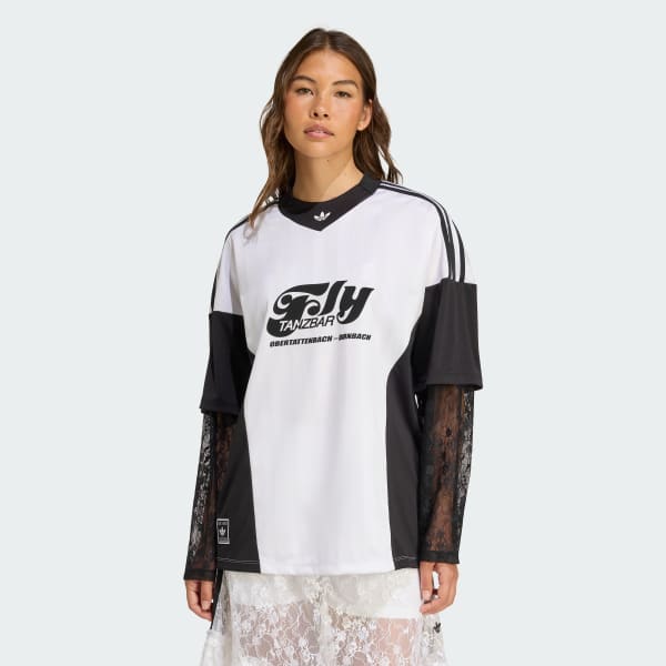 adidas Originals Long Sleeve Lace Jersey
