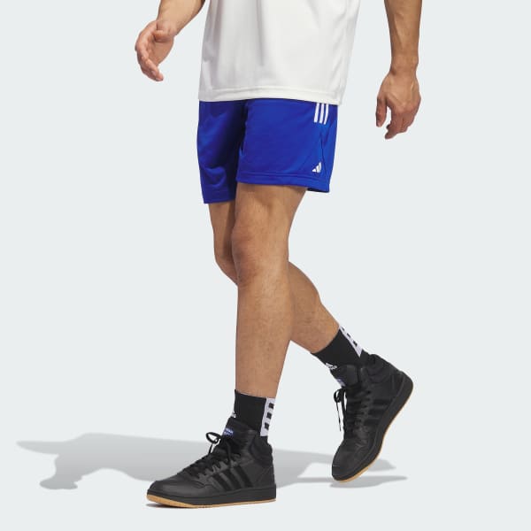 Blue Legends 3-Stripes Basketball Shorts