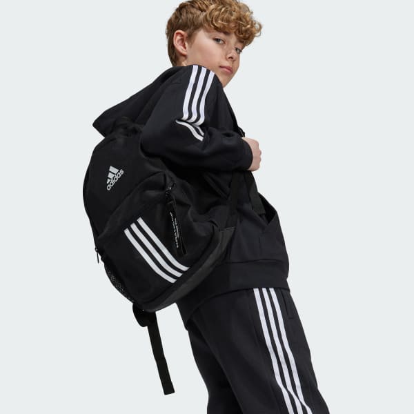 Black Tiro Fleece Hoodie Kids