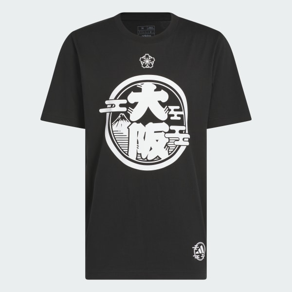 ブラック ハッピ 大阪 半袖Tシャツ