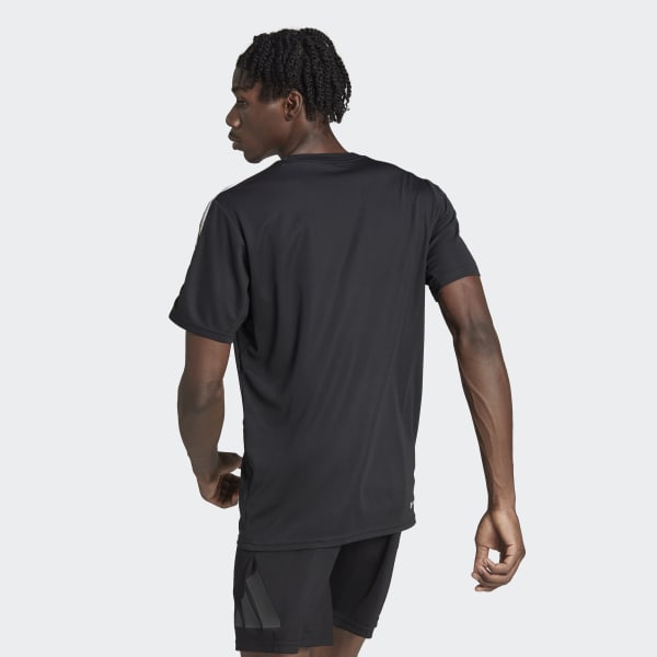 Camiseta Adidas Treino Train Essentials 3 Stripes IB8150