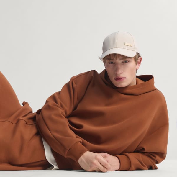 Marrone FELPA CON CAPPUCCIO SOFT LUX