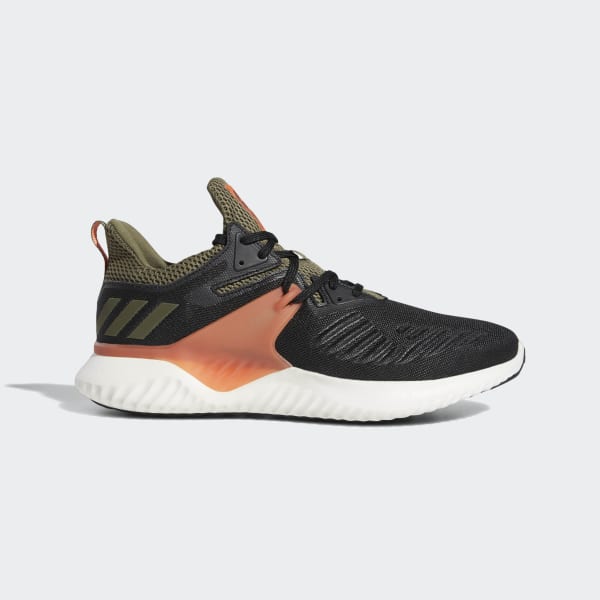 adidas alphabounce beyond black orange