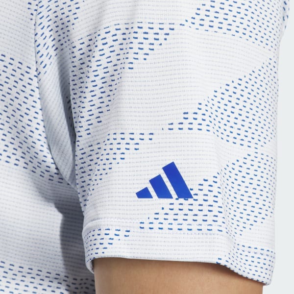 adidas Ultimate365 Textured Polo Shirt - White | Free