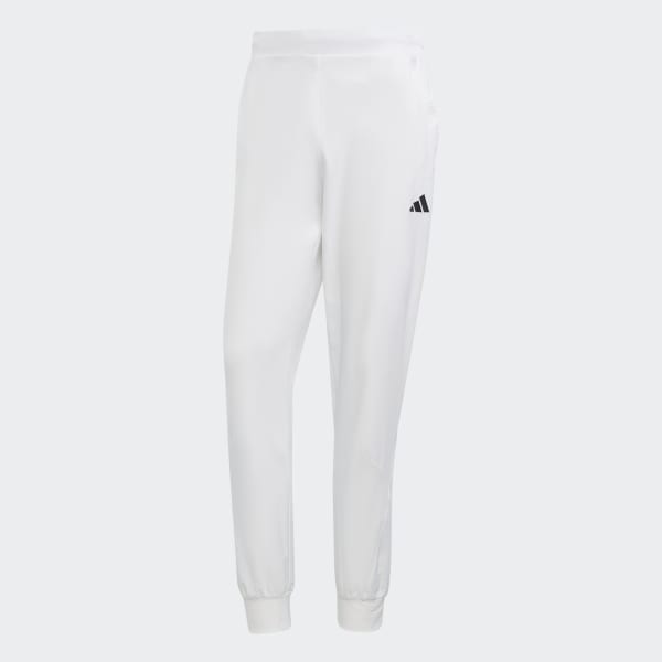 Boys white adidas pants sale